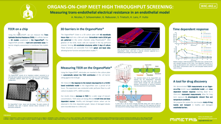 Poster Development of a 3D microphysiological placenta barrier in vitro model as a tool for drug transport studies